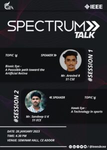 Read more about the article Spectrum Talk