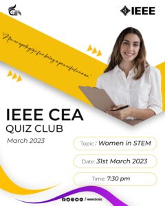 Read more about the article IEEE SB CEA Quiz Club : Quiz 3