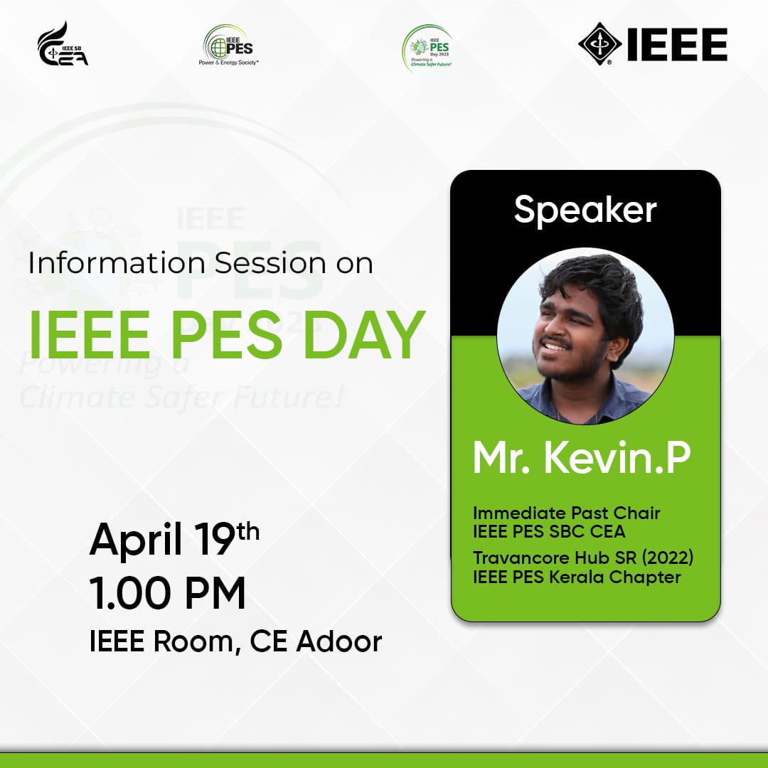 You are currently viewing Information Session on IEEE PES Day