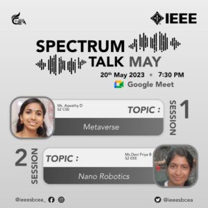 Read more about the article Spectrum Talk – May