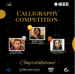 Read more about the article CALLIGRAPHY COMPETITION