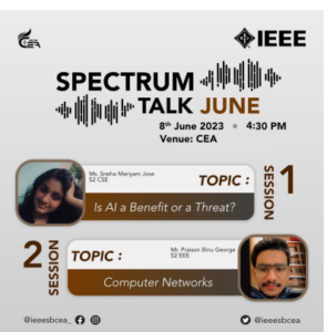 Read more about the article SPECTRUM TALK JUNE