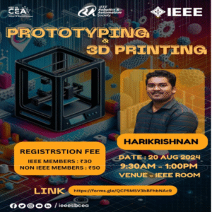 Read more about the article Prototyping & 3D Printing